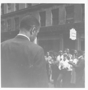 Reverend Gil Caldwell, Service at School Committee Headquarters, Spring 1965